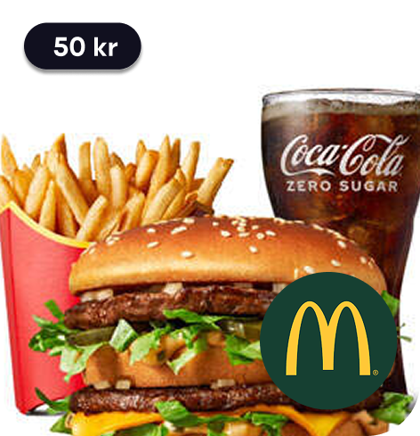 McDonald’s, 50 kr