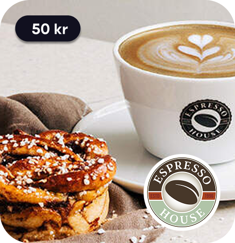 Espresso House, 50 kr