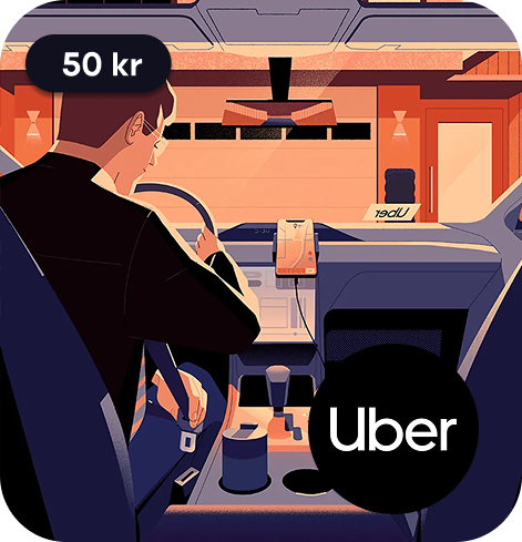 Uber, 50 kr